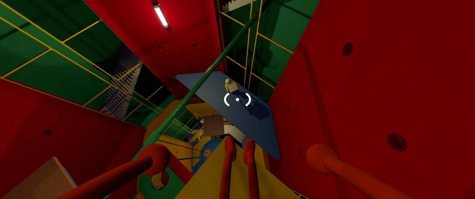Nothing like a good old-fashioned cooperative obstacle course.