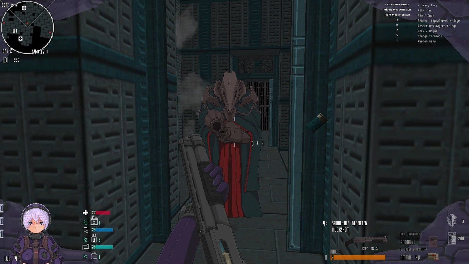 The action is frantic and the gunplay is great, but it does come with heavy caveats. (Credit : doekuramori)