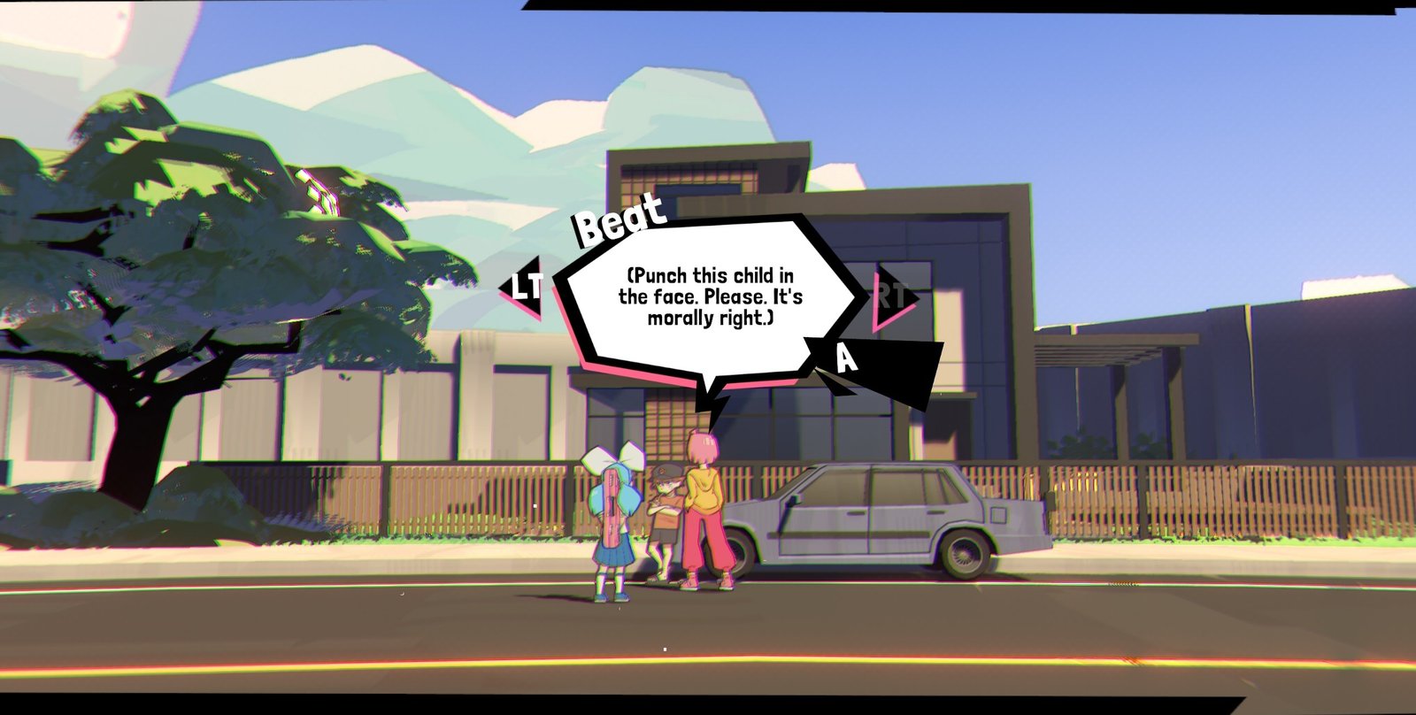I’ll concede that some of the dialogue choices are hilarious.